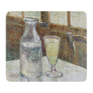Classic Van Gogh Paris Cafe Absinthe Art Cutting Board