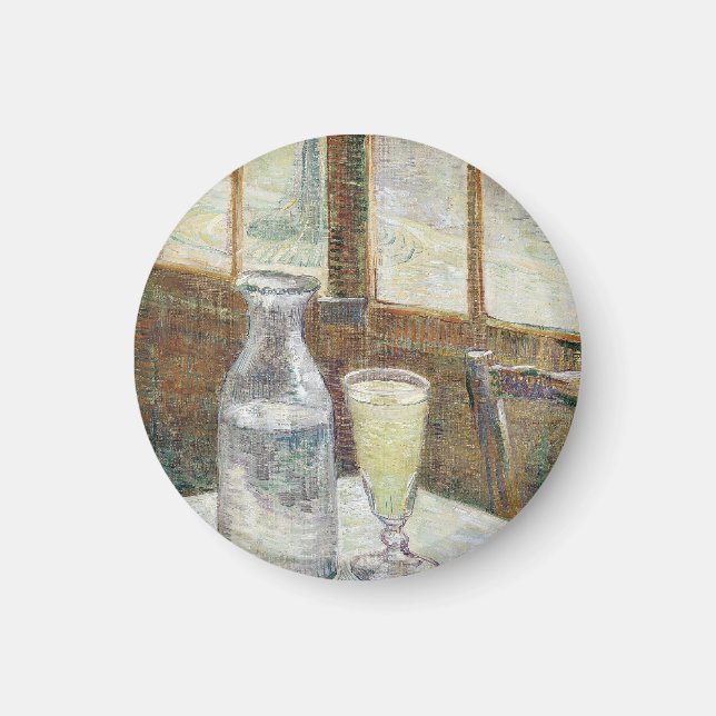 Classic Van Gogh Paris Cafe Absinthe Art Magnet (Front)