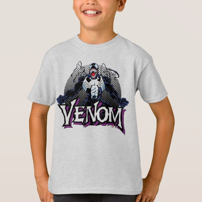 Classic Venom Yell Character Art T-Shirt (Front)