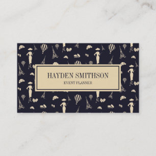 Classic Vintage 50's Fashion Business Card