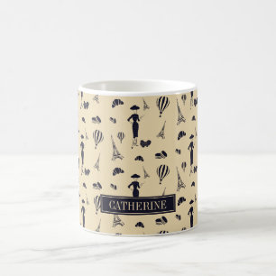 Classic Vintage 50's Fashion Coffee Mug