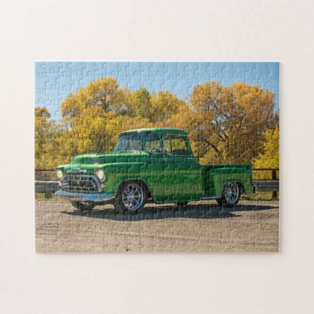 Classic Vintage Antique American Truck Jigsaw Puzzle (Horizontal)