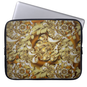 Classic vintage background. Seamless classic vinta Laptop Sleeve