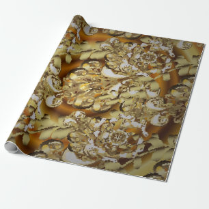 Classic vintage background. Seamless classic vinta Wrapping Paper