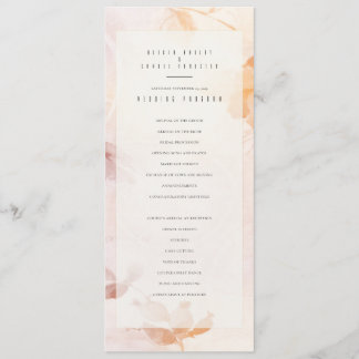 Classic Vintage Blush Pink Program