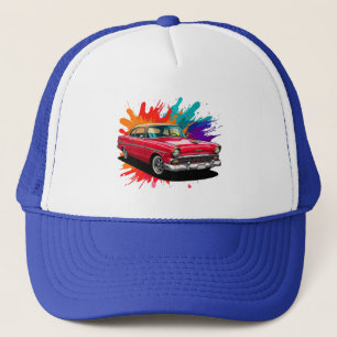 Classic Vintage Car Trucker Hat