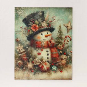 Classic Vintage Christmas Puzzle