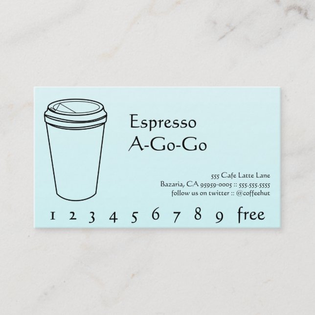 Classic Vintage Etching Steaming Art Loyalty Card (Front)
