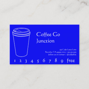 Classic Vintage Etching Steaming Art Loyalty Card