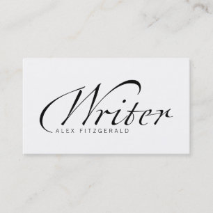 Classic Vintage Etching Typewriter Art Business Card