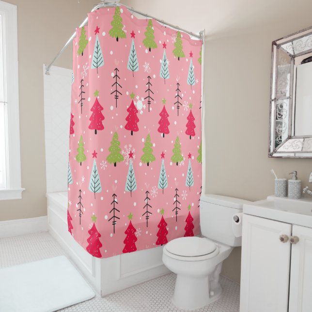 Classic Vintage Holiday Pattern-Christmas Tree (4) (In Situ)