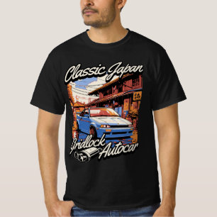 Classic Vintage Japan car Cool graphic  T-Shirt