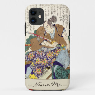 Classic Vintage Japanese Samurai Warrior General iPhone 11 Case