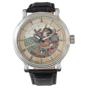 Classic Vintage Japanese Samurai Warrior General Watch
