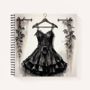 Classic Vintage LBD Stylish Diary Gift Notebook