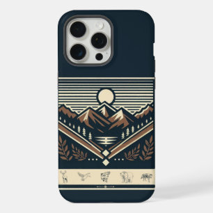 Classic/vintage outdoors/wilderness iPhone 15 pro max case
