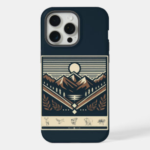 Classic/vintage outdoors/wilderness iPhone 15 pro max case
