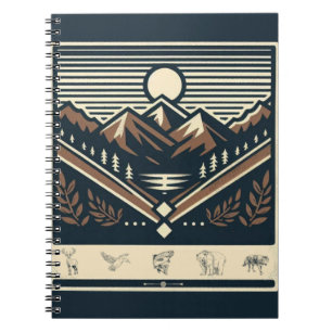 Classic/vintage outdoors/wilderness notebook