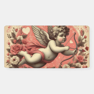 Classic/Vintage/Retro Cupid Valentine's day Banner