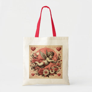 Classic/Vintage/Retro Cupid Valentine's day Tote Bag