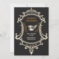 Classic Vintage Retro Motorcycle wedding