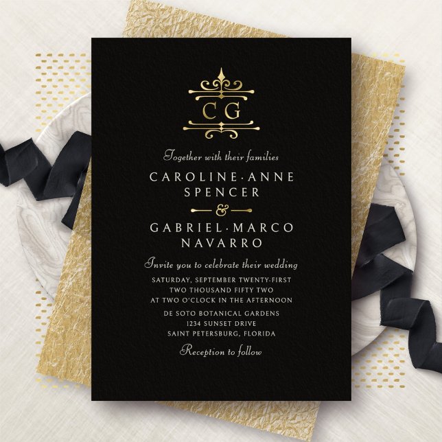 Classic Vintage Romantic Monogram Wedding (Creator Uploaded)