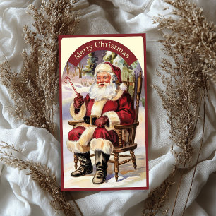 Classic Vintage Santa Claus decoupage paper