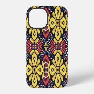 Classic Vintage: Seamless Flower Pattern iPhone 12 Case
