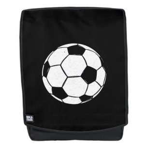 Classic Vintage Soccer Ball Distressed Sports Illu Backpack
