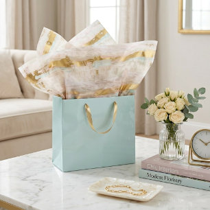 Classic Vintage Stripes Art Pattern Tissue Paper