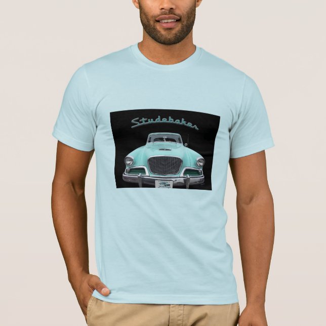 Classic Vintage Studebaker Silver Hawk 1959 T-Shirt (Front)