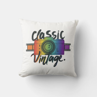 Classic Vintage Throw Pillow