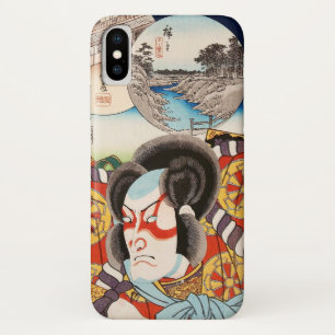 Classic vintage ukiyo-e kabuki samurai Utagawa art Case-Mate iPhone Case