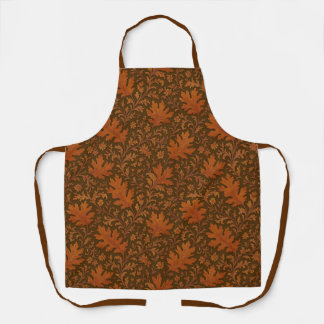 Classic, vintage Victorian autumn/fall leaves Apron