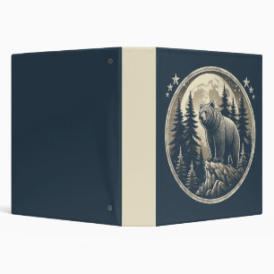 Classic/vintage wilderness bear binder