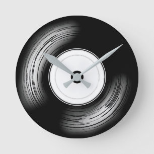 Classic Vinyul Round Clock