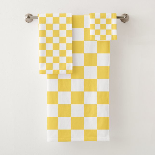 Classic visual yellow checkerboard  (En situation)