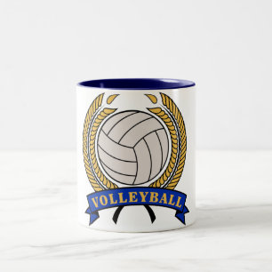 Classic Volleyball design mugs