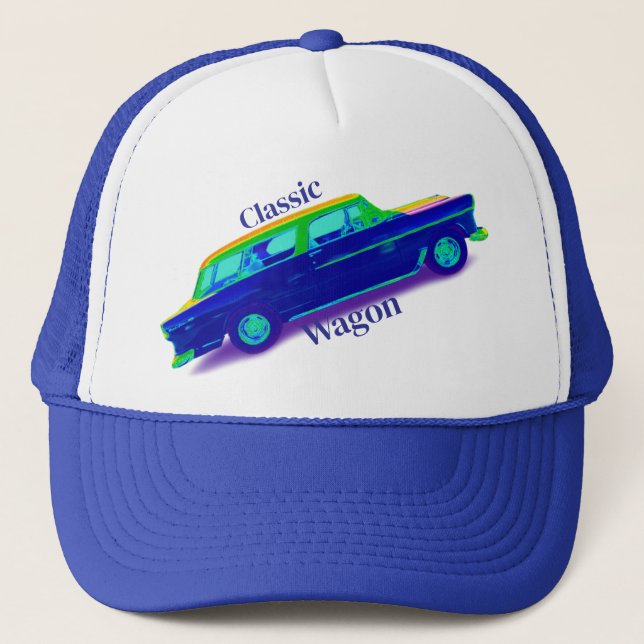 CLASSIC WAGON TRUCKER HAT (Front)