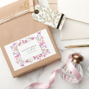 Classic Watercolor Bridal Shower Sticker