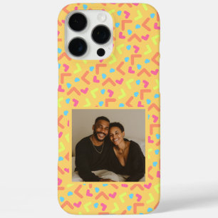 Classic Wedding Gift Ideas Memphis Pattern iPhone 16 Pro Max Case