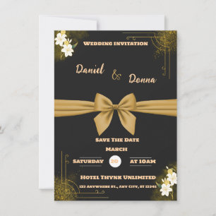 CLASSIC WEDDING INVITATION