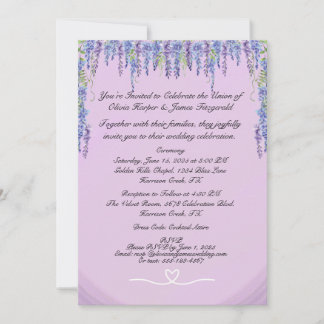 Classic Wedding Invitation