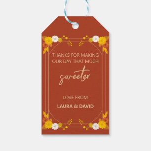 Classic Wedding Theme  Gift Tags