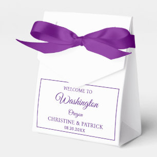 Classic Wedding Welcome Personalized Wedding Gifts Favor Box