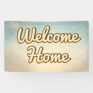 Classic Welcome Home Banner