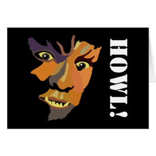 Classic Werewolf, Happy Halloween