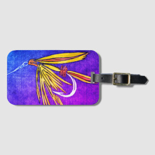 Classic Wet Fly Luggage Tag