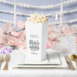 Classic White Modern Any Age 50th Birthday Party  Favor Box<br><div class="desc">Classic White Modern Any Age 50th Birthday Party Favour Boxes</div>