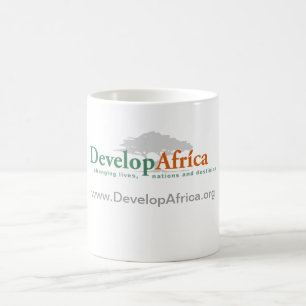 classic white mug with Develop Africa Logo